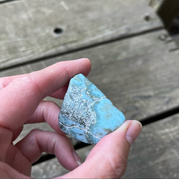 Larimar Gemstone Tumbled - Picture 11 of 15